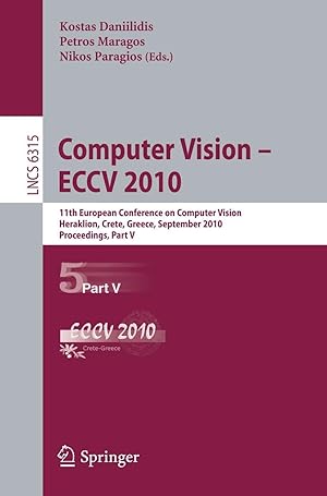 Bild des Verkufers fr Computer Vision -- ECCV 2010 zum Verkauf von moluna