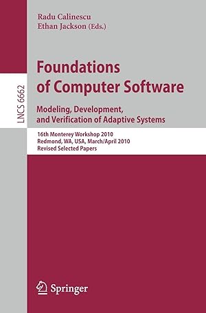 Bild des Verkufers fr Foundations of Computer Software zum Verkauf von moluna
