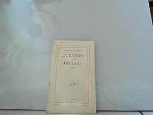 Immagine del venditore per La Lettre dans un taxi, roman. venduto da JLG_livres anciens et modernes