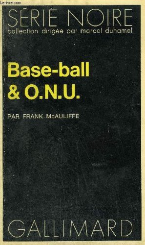 Bild des Verkufers fr Collection : serie noire n 1495 base-ball & o.n.u. zum Verkauf von Ammareal