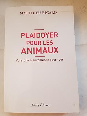 Plaidoyer pour les animaux