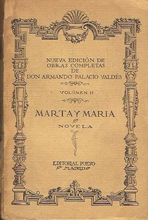 Seller image for Obras Completas. Vol. II. MARTA Y MARA for sale by Librera Torren de Rueda