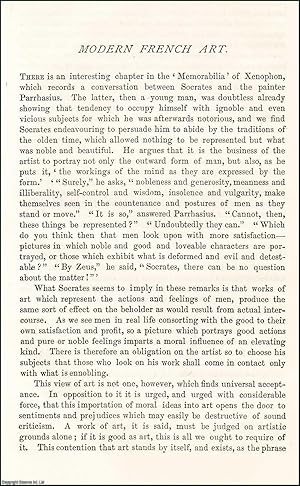 Seller image for Modern French Art. An original article from the Nineteenth Century Magazine, 1880. for sale by Cosmo Books