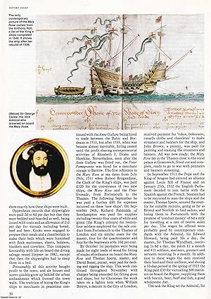 Seller image for The Sinking and Raising of the Mary Rose. An original article from History Today, 1982. for sale by Cosmo Books