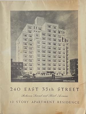 240 East 35th Street Between Second and Third Avenues: 12 Story Apartment Residence