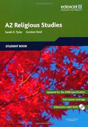 Imagen del vendedor de Edexcel A2 Religious Studies: Student Book and CD-ROM a la venta por WeBuyBooks