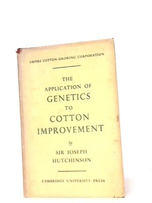 Seller image for Application of Genetics to Cotton Improvement for sale by World of Rare Books