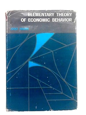 Seller image for Elementary Theory of Economic Behaviour for sale by World of Rare Books