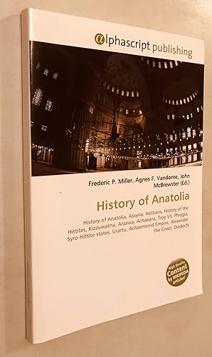 Seller image for History of Anatolia for sale by Once Upon A Time