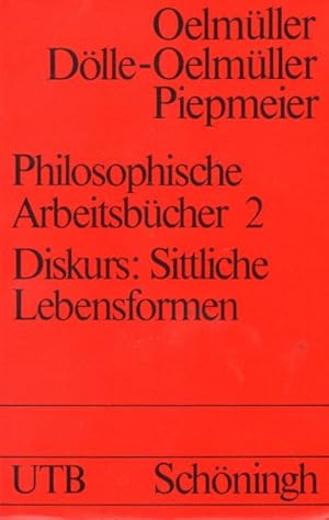 Imagen del vendedor de Philosophische Arbeitsbcher 2, Diskurs: Sittliche Lebensformen a la venta por Auf Buchfhlung