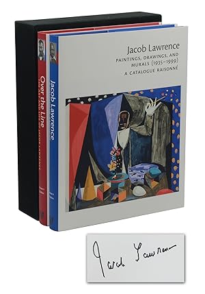 Bild des Verkufers fr The Complete Jacob Lawrence (Jacob Lawrence: A Catalogue Raisonne & Over the Line: The Art and Life of Jacob Lawrence) zum Verkauf von Burnside Rare Books, ABAA