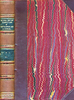 Image du vendeur pour Eggs, Timber, Roman Remains, etc. Natural History Transactions of Northumberland and Durham and Newcastle upon Tyne. Volume VII 1877-79 mis en vente par Barter Books Ltd