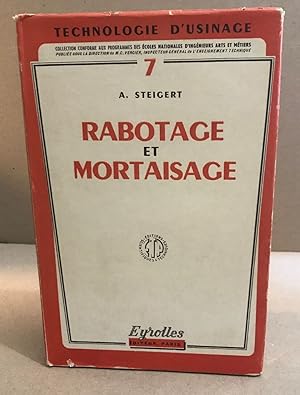 Rabotage et mortaisage