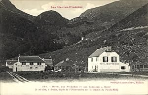 Ansichtskarte / Postkarte Gripp Hautes-Pyrénées, Hotel des Pyrenees et des Cascades