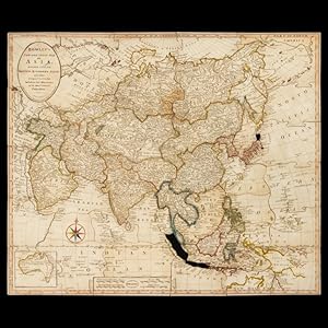 Imagen del vendedor de Bowles's new one sheet map of Asia, divided into its Empires, Kingdoms, States, and other subdivisions; laid down from observations of the most celebrated geographers. a la venta por Douglas Stewart Fine Books