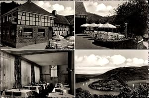 Bild des Verkufers fr Ansichtskarte / Postkarte Rurberg Simmerath in der Eifel, Hotel Pension Hrtgen, Inh. H. Lauscher, Panorama zum Verkauf von akpool GmbH