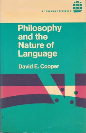 Immagine del venditore per Philosophy and the Nature of Language venduto da Goulds Book Arcade, Sydney