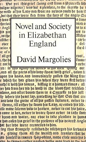Seller image for Novel and Society in Elizabethan England for sale by M Godding Books Ltd