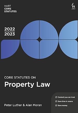 Imagen del vendedor de Core Statutes on Property Law 2022-23 a la venta por moluna