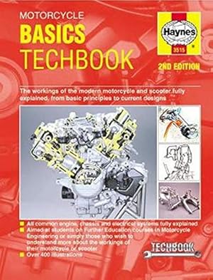 Seller image for Haynes Motorcycle Basics Techbook : The Workings of the Modern Motorcycle and Scooter Fully Explained, from Basic Principles to Current Designs for sale by Pieuler Store