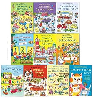 Seller image for Richard Scarrys Best Collection Ever! 10 books collection. What do people do all day?. and other stories. for sale by Pieuler Store