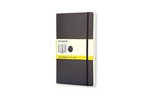 Imagen del vendedor de Moleskine Classic Notebook, Soft Cover, Large (5" x 8.25") Squared/Grid, Black, 240 Pages a la venta por Pieuler Store