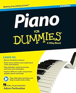 Bild des Verkufers fr Piano For Dummies zum Verkauf von Pieuler Store