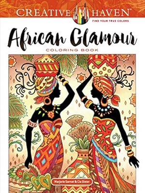 Image du vendeur pour Creative Haven African Glamour Coloring Book mis en vente par Pieuler Store