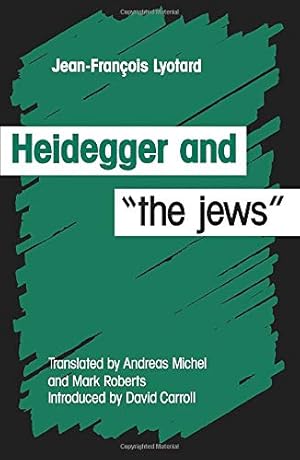 Seller image for Heidegger and "the Jews" for sale by Pieuler Store