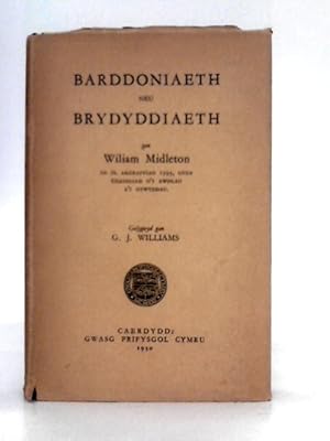 Image du vendeur pour Barddoniaeth neu Brydyddiaeth mis en vente par World of Rare Books