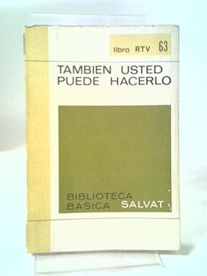 Bild des Verkufers fr Tambi n Usted Puede Hacerlo: Manual Práctico Del Hogar zum Verkauf von World of Rare Books