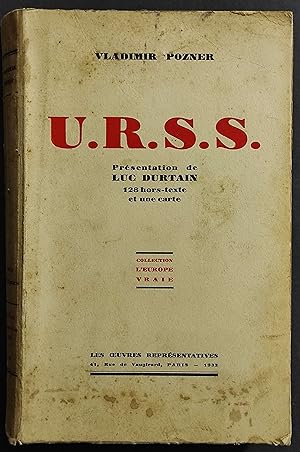 U.R.S.S. - V. Pozner - 1932