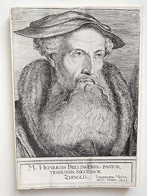 Seller image for Un Pre de l'glise rforme Henri Bullinger. Le second Rformateur de Zrich. for sale by ShepherdsBook