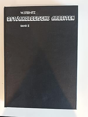 Ostjakologische Arbeiten Band 2: . Ostjakische Volksdichtung und Erzählungen aus zwei Dialekten. ...