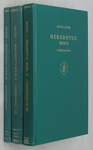 Bild des Verkufers fr Herodotus, Book II: Introduction & Commentary (Three Volume Set) zum Verkauf von Powell's Bookstores Chicago, ABAA