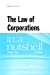 Immagine del venditore per The Law of Corporations in a Nutshell (Nutshells) [Soft Cover ] venduto da booksXpress