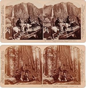 [GROUP OF SIX STEREOVIEWS OF YOSEMITE, THE SIERRA NEVADA MOUNTAINS, AND OTHER CALIFORNIA LOCATIONS]