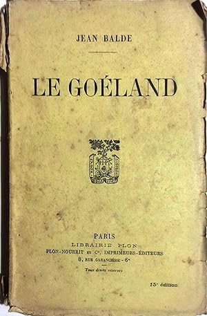 Bild des Verkufers fr Le goland. zum Verkauf von Librairie Et Ctera (et caetera) - Sophie Rosire