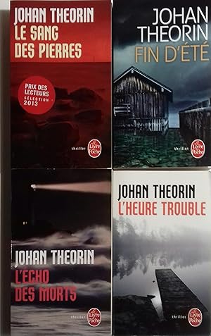 Image du vendeur pour Srie du quatuor de l'le d'Oland : L'heure trouble, l'Echo des morts, Le sang des pierres, Fin d't. 2011-2017. mis en vente par Librairie Et Ctera (et caetera) - Sophie Rosire