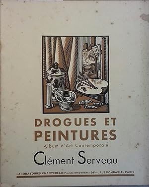 Drogues et peintures N° 39. Clément Serveau, par Raymond Escholier. Vers 1950.