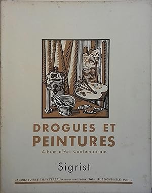 Image du vendeur pour Drogues et peintures N 48. Sigrist, par Marius-Ary Leblond. Vers 1950. mis en vente par Librairie Et Ctera (et caetera) - Sophie Rosire