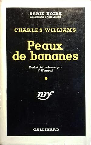 Peaux de bananes.