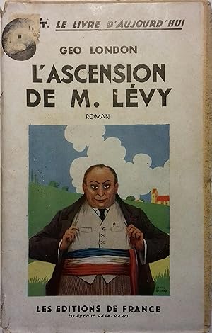 Imagen del vendedor de L'ascension de M. Lvy. a la venta por Librairie Et Ctera (et caetera) - Sophie Rosire