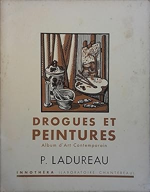 Image du vendeur pour Drogues et peintures N 53. P. Ladureau, par Raymond Lcuyer. Vers 1950. mis en vente par Librairie Et Ctera (et caetera) - Sophie Rosire