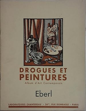 Drogues et peintures : Eberl. Vers 1950.