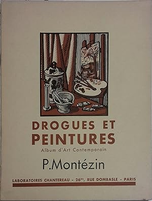 Drogues et peintures N° 13. P. Montézin, peintre de la nature. Vers 1950.