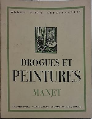 Drogues et peintures N° 1. Manet, 1832-1883, par Emmanuel Fougerat. Vers 1950.