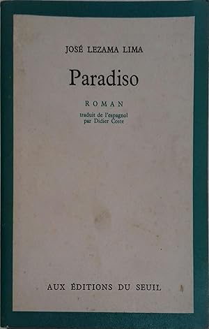 Seller image for Paradiso. for sale by Librairie Et Ctera (et caetera) - Sophie Rosire