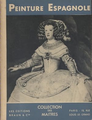 Seller image for Peinture espagnole. vers 1950. for sale by Librairie Et Ctera (et caetera) - Sophie Rosire