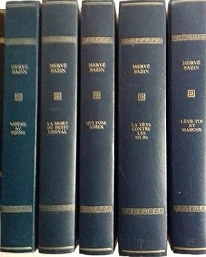 Oeuvres en 5 volumes : Vipère au poing - La mort du petit cheval - Qui j'ose aimer - La tête cont...